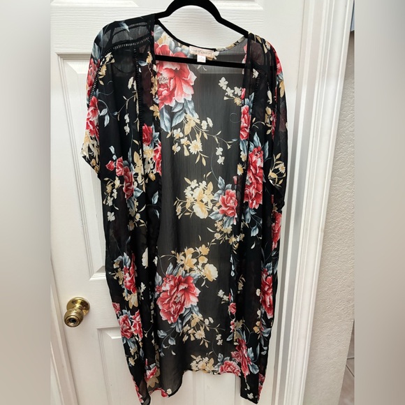 Band of Gypsies Other - Band of Gypsies Floral Sheer Kimono